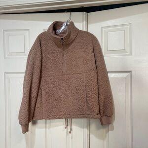 Billabong Sherpa Quarter Zip Jacket‎ fleece Jacket size medium
